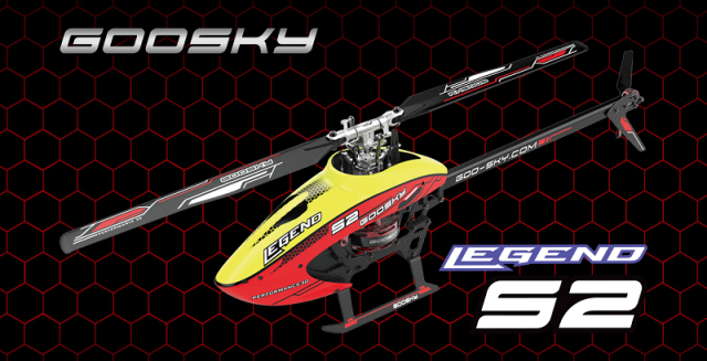 GOOSKY LEGEND S2 ダイレクトドライブ3D6G ヘリコプター（ハイテック